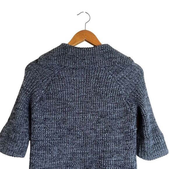 BCBGMaxarzia grey knit wool blend cardigan - Picture 7 of 8